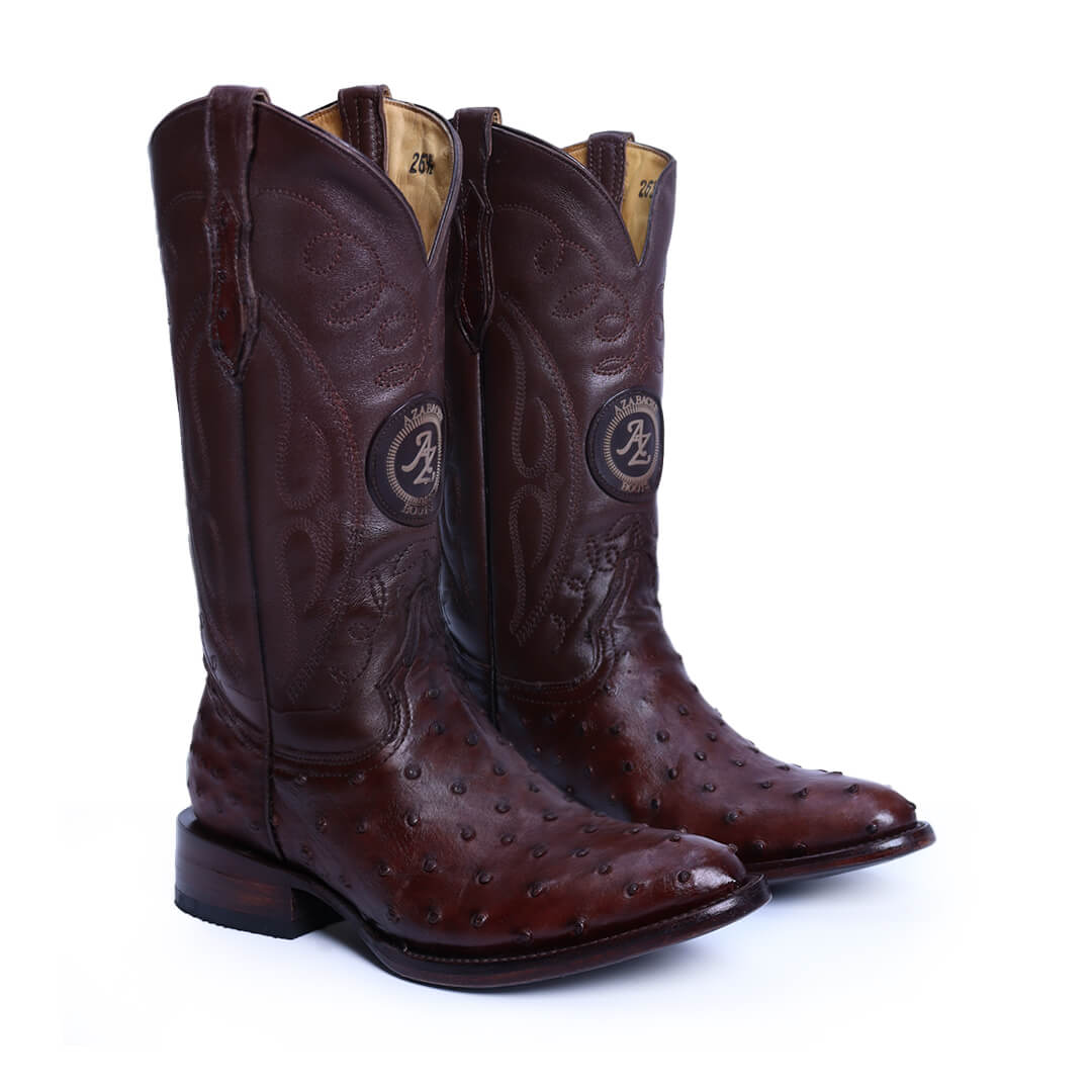 Bota Vaquera en Piel de Avestruz