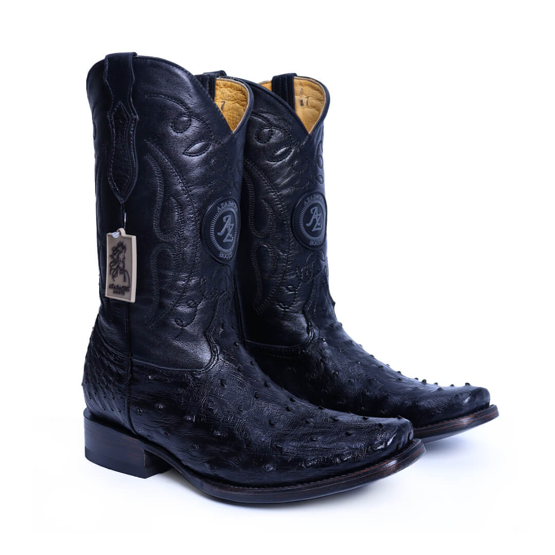 Bota Vaquera en Piel de Avestruz