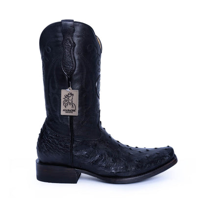 Bota Vaquera en Piel de Avestruz