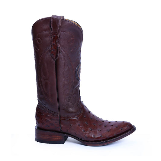 Bota Vaquera en Piel de Avestruz