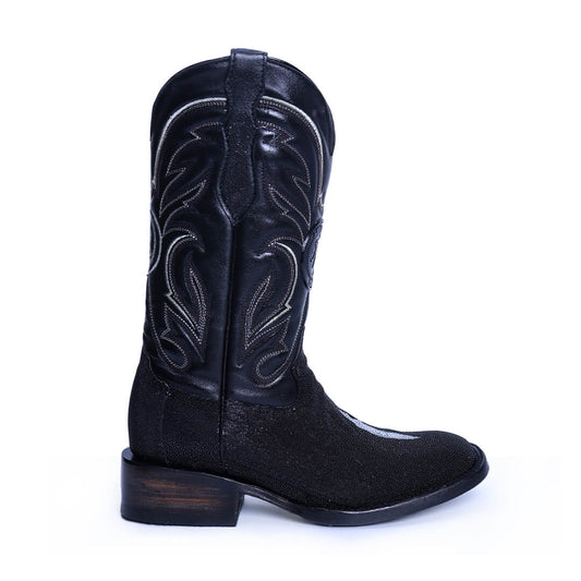 Bota Vaquera en Piel de Mantarraya Macho