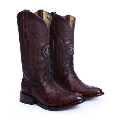 Bota Vaquera en Piel de Avestruz