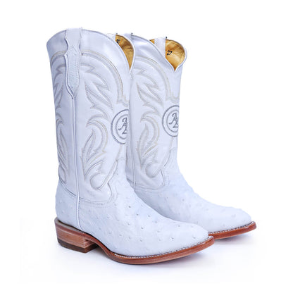 Bota Vaquera en Piel de Avestruz