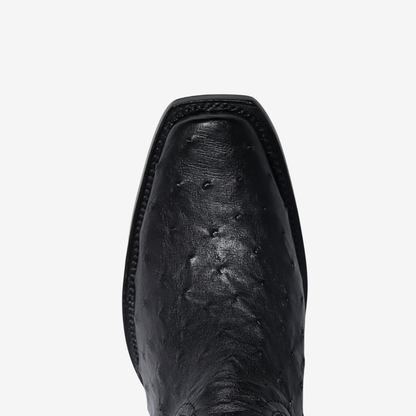 Botín Irlanda en Piel de Avestruz