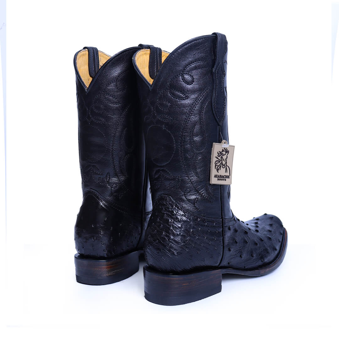 Bota Vaquera en Piel de Avestruz